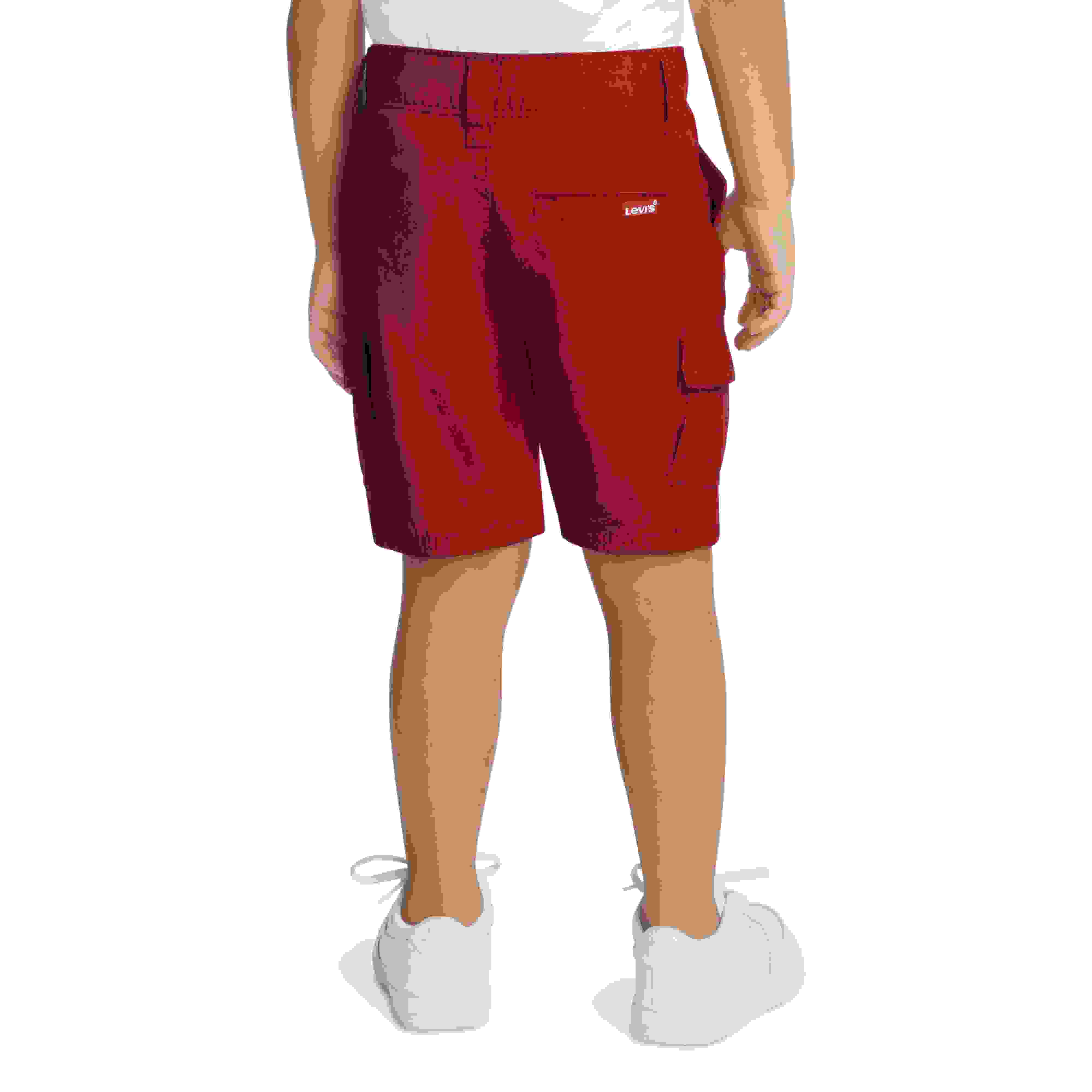 Levi's Red Tab Relaxed Toddler Boys' Red Cargo Shorts